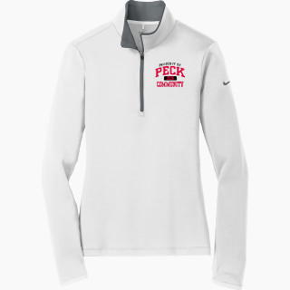 Nike Women's Dri-FIT Stretch 1/2-Zip Pullover