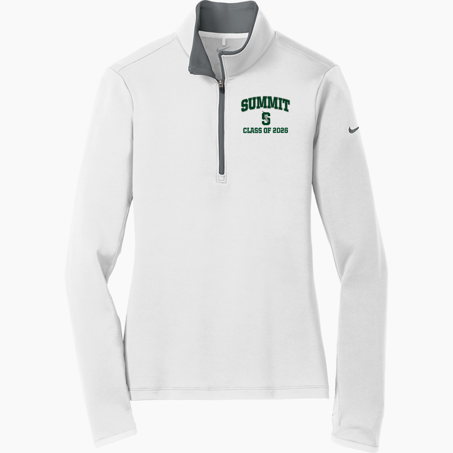 Summit High School Storm <span class="pdp-name-mascot">Summit High School Storm</span> Nike Women's Dri-FIT Stretch 1/2-Zip Pullover