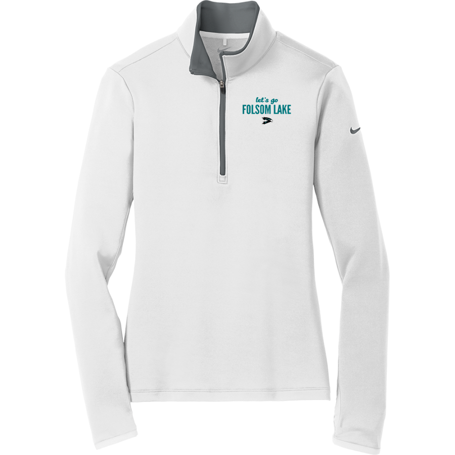 Folsom Lake Falcons <span class="pdp-name-mascot">Folsom Lake College Falcons</span> Nike Women's Dri-FIT Stretch 1/2-Zip Pullover