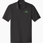 St. Michael Gators Nike Men's Dri-FIT Fit Players Flat Knit Collar Polo Front Thumbnail