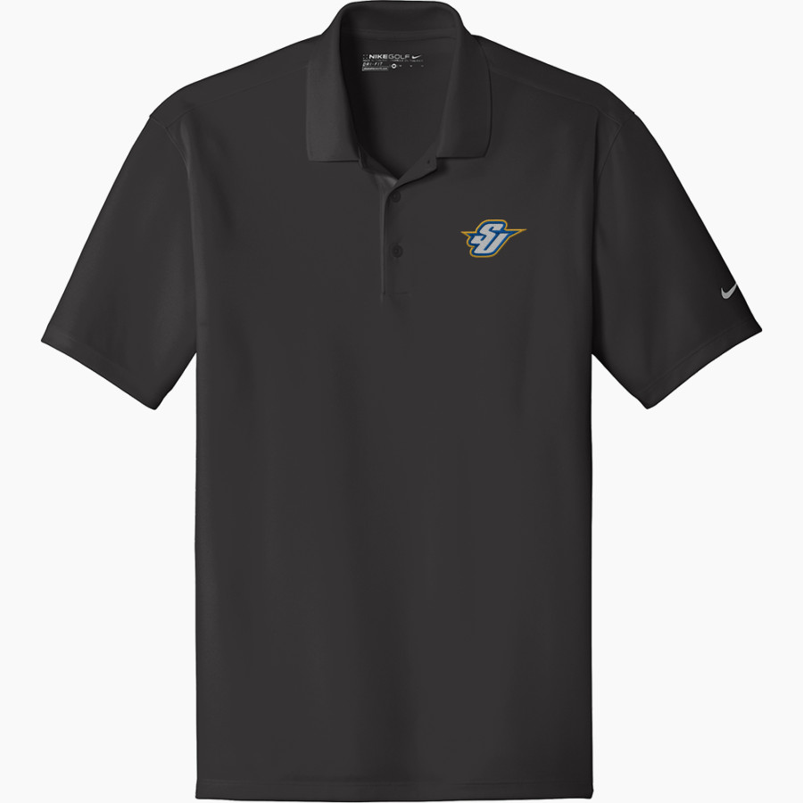 Spalding University Eagles <span class="pdp-name-mascot">Spalding University Eagles</span> Nike Men's Dri-FIT Fit Players Flat Knit Collar Polo