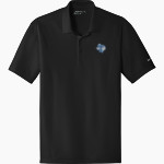 TAHOKA HIGH SCHOOL BULLDOGS <span class="pdp-name-mascot">TAHOKA BULLDOGS</span> Nike Men's Dri-FIT Fit Players Flat Knit Collar Polo Front Thumbnail