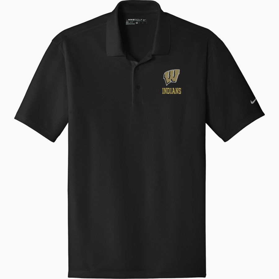 Wetumpka Indians <span class="pdp-name-mascot">Wetumpka Indians</span> Nike Men's Dri-FIT Fit Players Flat Knit Collar Polo