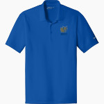 BACON ACADEMY BOBCATS <span class="pdp-name-mascot">BACON ACADEMY BOBCATS</span> Nike Men's Dri-FIT Fit Players Flat Knit Collar Polo Front Thumbnail