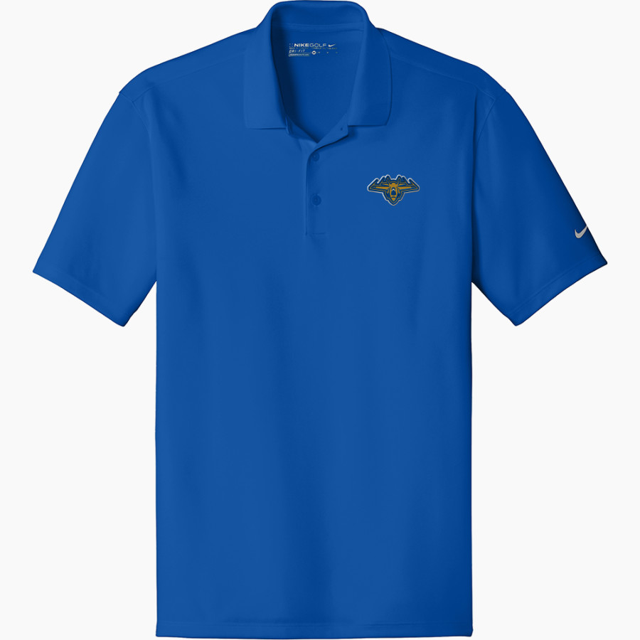CLYDE HIGH SCHOOL FLIERS <span class="pdp-name-mascot">CLYDE FLIERS</span> Nike Men's Dri-FIT Fit Players Flat Knit Collar Polo