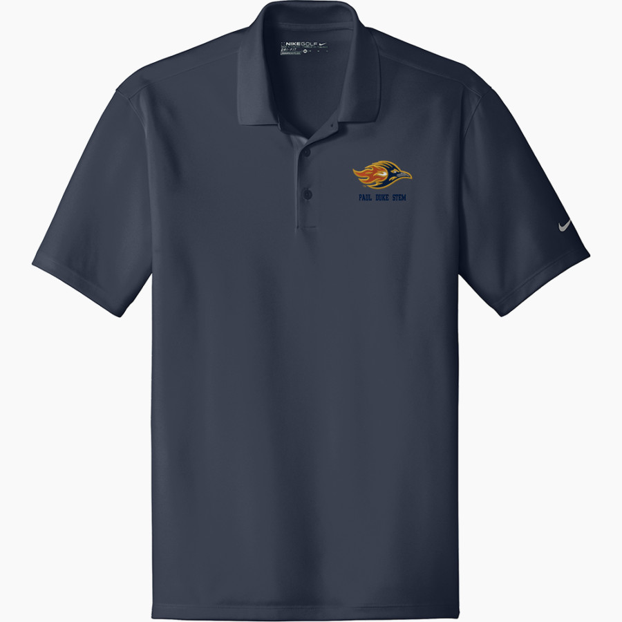 Paul Duke STEM Trailblazers <span class="pdp-name-mascot">Paul Duke High School Trailblazers</span> Nike Men's Dri-FIT Fit Players Flat Knit Collar Polo