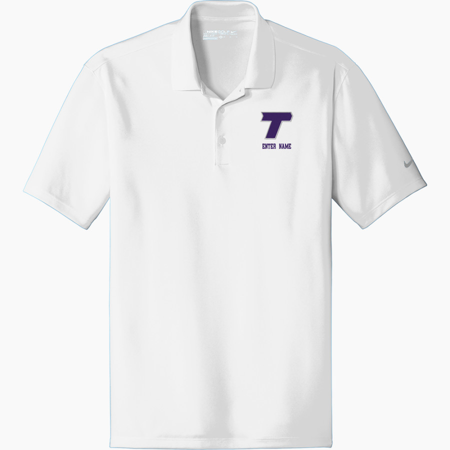 Trevecca University Trojans Nike Men's Dri-FIT Fit Players Flat Knit Collar Polo