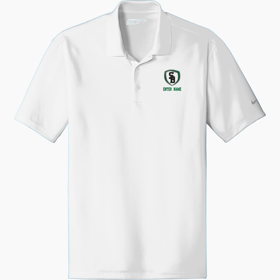 ST BERNARD'S ACADEMY CRUSADERS <span class="pdp-name-mascot">ST BERNARD'S CATHOLIC CRUSADERS</span> Nike Men's Dri-FIT Fit Players Flat Knit Collar Polo