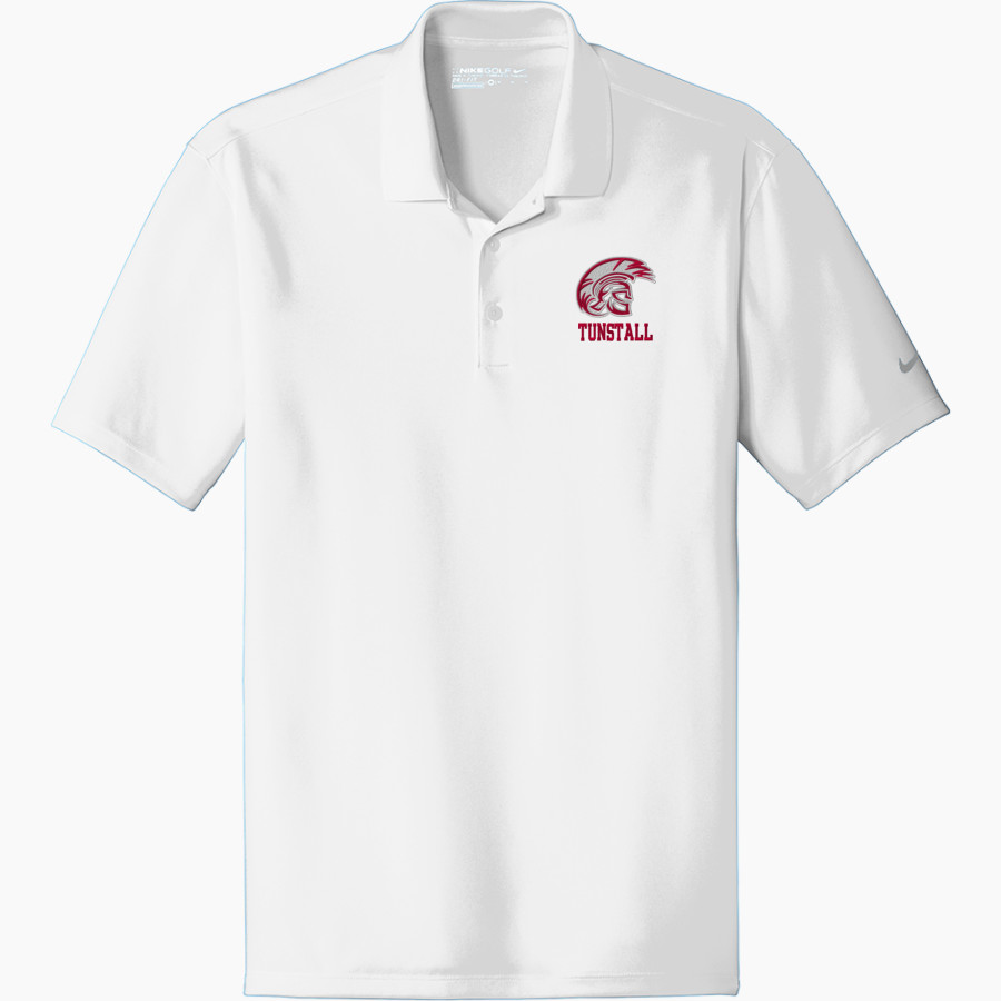 TUNSTALL SENIOR HIGH SCHOOL TROJANS <span class="pdp-name-mascot">TUNSTALL TROJANS</span> Nike Men's Dri-FIT Fit Players Flat Knit Collar Polo
