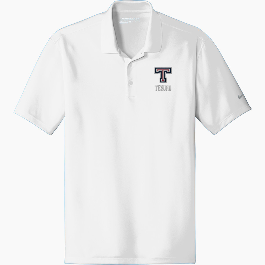 Tesoro Titans Nike Men's Dri-FIT Fit Players Flat Knit Collar Polo