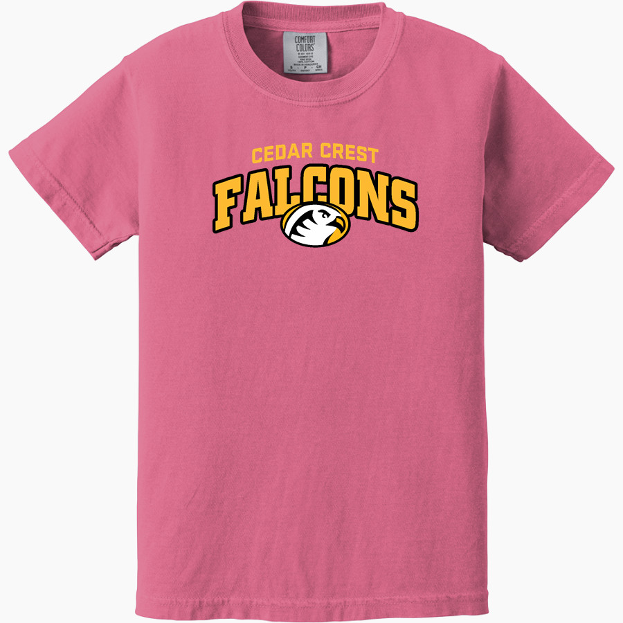 Cedar Crest Falcons Falcons <span class="pdp-name-mascot">Cedar Crest Falcons</span> Comfort Colors Youth Ring-Spun Tee