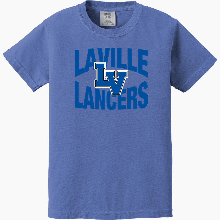 LAVILLE HIGH SCHOOL LANCERS <span class="pdp-name-mascot">LAVILLE LANCERS</span> Comfort Colors Youth Ring-Spun Tee