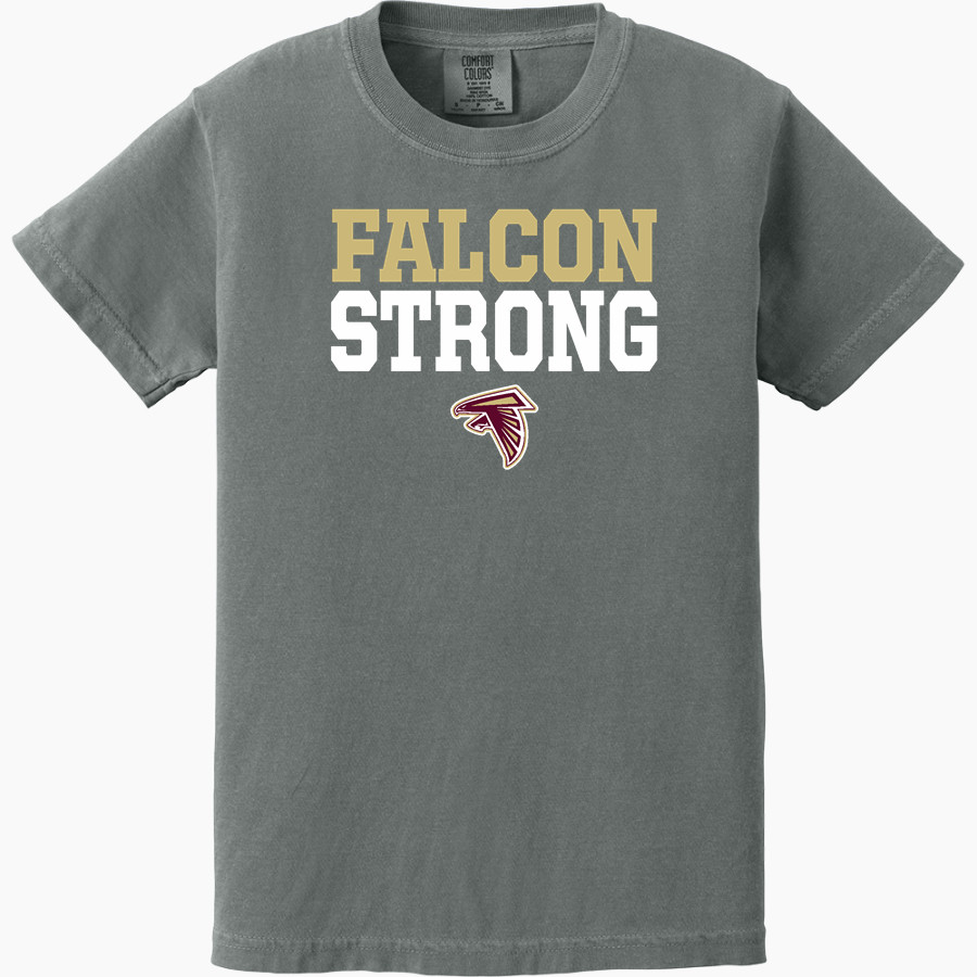 WM E GRADY VOC TECH SCHOOL FALCONS <span class="pdp-name-mascot">GRADY HIGH SCHOOL FALCONS</span> Comfort Colors Youth Ring-Spun Tee
