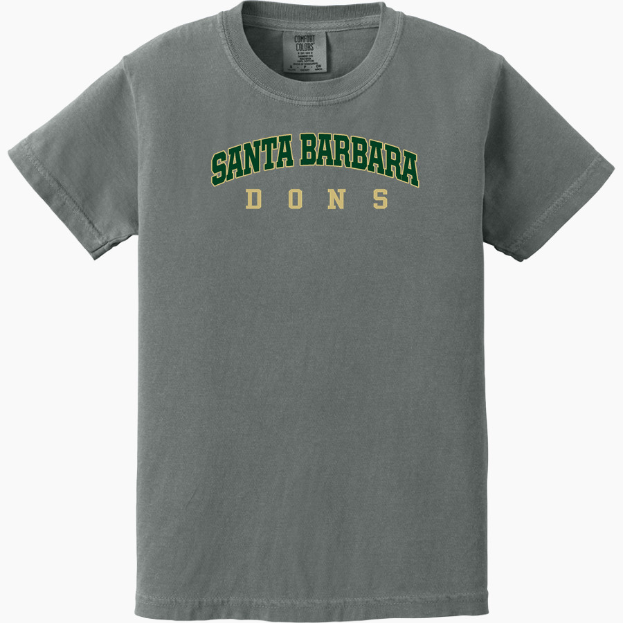 SANTA BARBARA HIGH SCHOOL DONS <span class="pdp-name-mascot">SANTA BARBARA DONS</span> Comfort Colors Youth Ring-Spun Tee