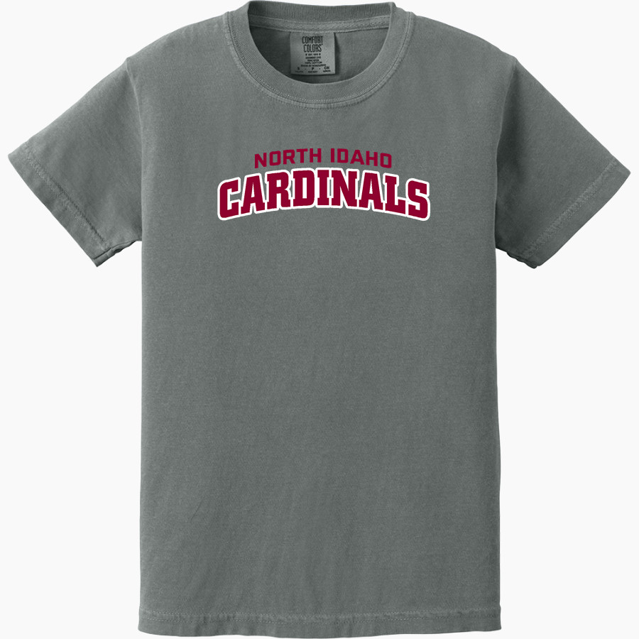 North Idaho Cardinals <span class="pdp-name-mascot">North Idaho College Cardinals</span> Comfort Colors Youth Ring-Spun Tee