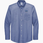 Waukena Wildcats <span class="pdp-name-mascot">Waukena Joint Union Elementary Wildcats</span> Brooks Brothers Men's Wrinkle-Free Stretch Pinpoint Shirt Front Thumbnail