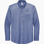 ROCKY BAYOU CHRISTIAN SCHOOL KNIGHTS Brooks Brothers Men's Wrinkle-Free Stretch Pinpoint Shirt Front Thumbnail