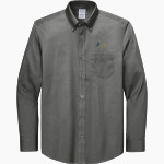 Penn Hills Charter School of Entrepreneurship <span class="pdp-name-mascot">Penn Hills Charter Eagles</span> Brooks Brothers Men's Wrinkle-Free Stretch Pinpoint Shirt Front Thumbnail