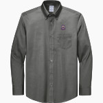 Scottsburg SMS <span class="pdp-name-mascot">Scottsburg SMS</span> Brooks Brothers Men's Wrinkle-Free Stretch Pinpoint Shirt Front Thumbnail