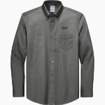 Centennial Middle School Timberwolves <span class="pdp-name-mascot">Centennial Middle School Wolves</span> Brooks Brothers Men's Wrinkle-Free Stretch Pinpoint Shirt Front Thumbnail