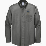 Pace Setters <span class="pdp-name-mascot">Pace Setters</span> Brooks Brothers Men's Wrinkle-Free Stretch Pinpoint Shirt Front Thumbnail