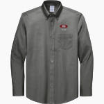Shroder Jaguars <span class="pdp-name-mascot">Shroder Jaguars</span> Brooks Brothers Men's Wrinkle-Free Stretch Pinpoint Shirt Front Thumbnail