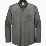 Louis Armstrong Middle School Lions Brooks Brothers Men's Wrinkle-Free Stretch Pinpoint Shirt Front Thumbnail