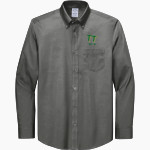 Triplett Tech <span class="pdp-name-mascot">Triplett Business and Technical Institute</span> Brooks Brothers Men's Wrinkle-Free Stretch Pinpoint Shirt Front Thumbnail