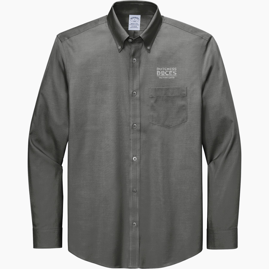 Dutchess BOCES <span class="pdp-name-mascot">Dutchess County BOCES</span> Brooks Brothers Men's Wrinkle-Free Stretch Pinpoint Shirt