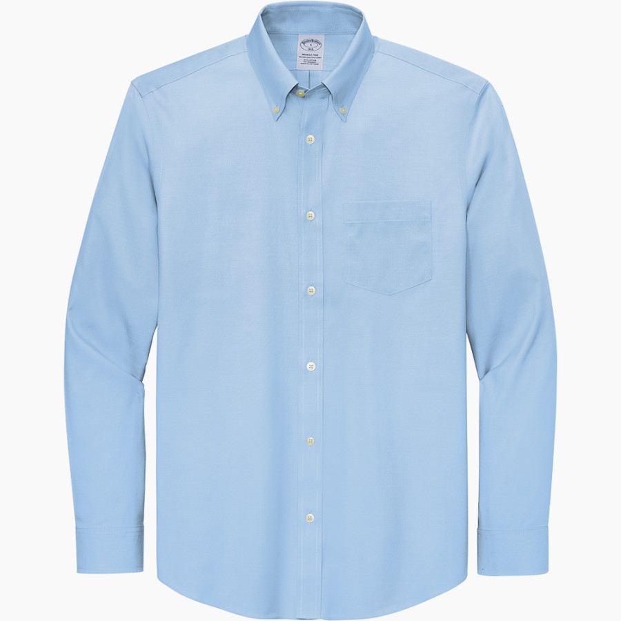 Spain Park Jaguars Brooks Brothers Men's Wrinkle-Free Stretch Pinpoint Shirt