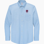 West Valley Rams Online Store <span class="pdp-name-mascot">West Valley Rams</span> Brooks Brothers Men's Wrinkle-Free Stretch Pinpoint Shirt Front Thumbnail
