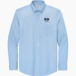 Cedar Bluffs Wildcats <span class="pdp-name-mascot">Cedar Bluffs Wildcats</span> Brooks Brothers Men's Wrinkle-Free Stretch Pinpoint Shirt Front Thumbnail