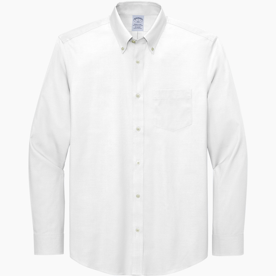 UNITY HIGH SCHOOL ROCKETS Brooks Brothers Men's Wrinkle-Free Stretch Pinpoint Shirt