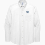 Carpenter Cowboys <span class="pdp-name-mascot">Carpenter Cowboys</span> Brooks Brothers Men's Wrinkle-Free Stretch Pinpoint Shirt Front Thumbnail