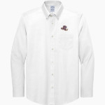 Olivet Nazarene Tigers Brooks Brothers Men's Wrinkle-Free Stretch Pinpoint Shirt Front Thumbnail