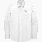 Oral Roberts Golden Eagles <span class="pdp-name-mascot">Oral Roberts Golden Eagles</span> Brooks Brothers Men's Wrinkle-Free Stretch Pinpoint Shirt Front Thumbnail