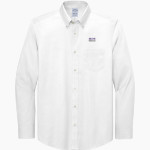 ONEIDA NATION HIGH SCHOOL THUNDERHAWKS Brooks Brothers Men's Wrinkle-Free Stretch Pinpoint Shirt Front Thumbnail