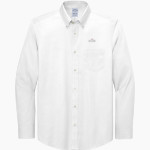 EDMOND MEMORIAL HIGH SCHOOL BULLDOGS <span class="pdp-name-mascot">EDMOND MEMORIAL BULLDOGS</span> Brooks Brothers Men's Wrinkle-Free Stretch Pinpoint Shirt Front Thumbnail
