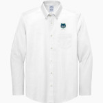 PCRHS Wolves Official Sideline Store <span class="pdp-name-mascot">PROVIDENCE CRISTO REY WOLVES</span> Brooks Brothers Men's Wrinkle-Free Stretch Pinpoint Shirt Front Thumbnail