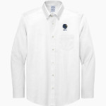 Founders Classical Lions <span class="pdp-name-mascot">Founders Classical Lions</span> Brooks Brothers Men's Wrinkle-Free Stretch Pinpoint Shirt Front Thumbnail