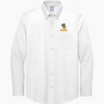 Madonna Crusaders Brooks Brothers Men's Wrinkle-Free Stretch Pinpoint Shirt Front Thumbnail