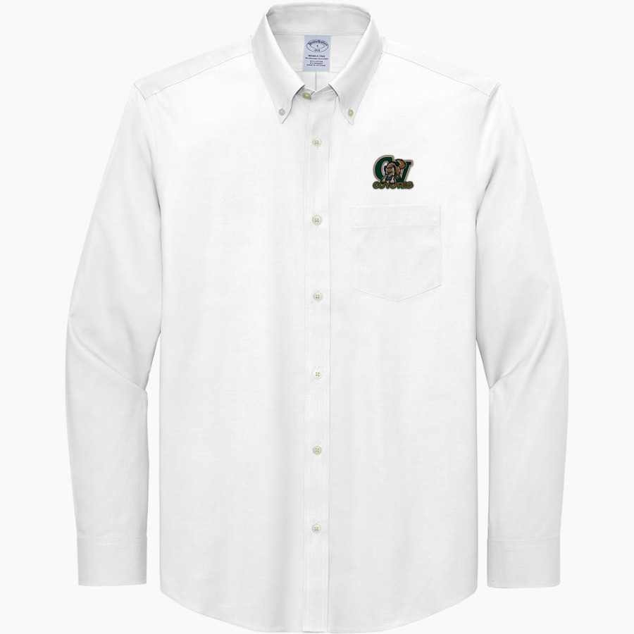 CAMPO VERDE HIGH SCHOOL COYOTES <span class="pdp-name-mascot">CAMPO VERDE COYOTES</span> Brooks Brothers Men's Wrinkle-Free Stretch Pinpoint Shirt