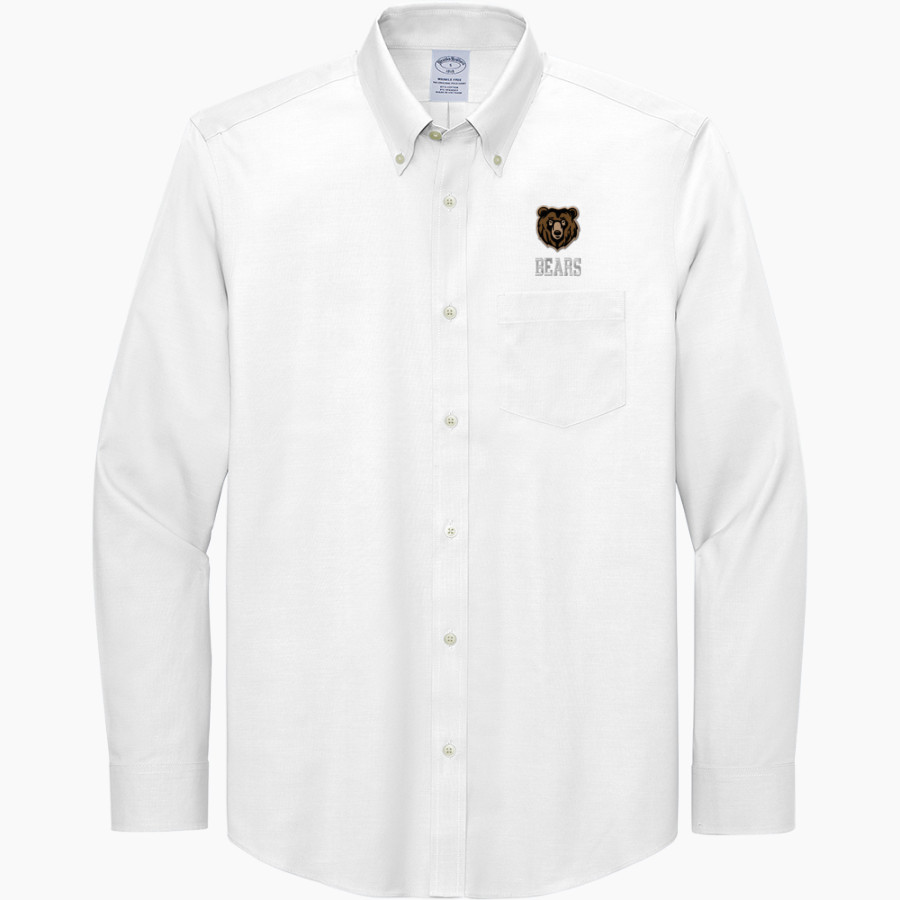 NEWFOUND REGIONAL BEARS ONLINE STORE Brooks Brothers Men's Wrinkle-Free Stretch Pinpoint Shirt