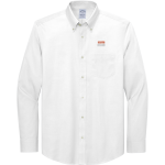 Scranton Bulldogs <span class="pdp-name-mascot">Scranton Middle School Bulldogs</span> Brooks Brothers Men's Wrinkle-Free Stretch Pinpoint Shirt Front Thumbnail