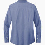 Jefferson Dragons Brooks Brothers Women's Wrinkle-Free Stretch Pinpoint Shirt Back Thumbnail
