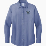 Seacrest Stingrays <span class="pdp-name-mascot">Seacrest Stingrays</span> Brooks Brothers Women's Wrinkle-Free Stretch Pinpoint Shirt Front Thumbnail