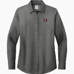 Trinity Warriors <span class="pdp-name-mascot">Trinity Christian Warriors</span> Brooks Brothers Women's Wrinkle-Free Stretch Pinpoint Shirt Front Thumbnail