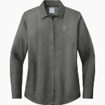 NORTH PARK UNIVERSITY Vikings Brooks Brothers Women's Wrinkle-Free Stretch Pinpoint Shirt Front Thumbnail