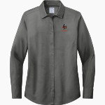 Frost Vikings <span class="pdp-name-mascot">Frost Vikings</span> Brooks Brothers Women's Wrinkle-Free Stretch Pinpoint Shirt Front Thumbnail