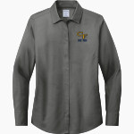 Cape Fear Colts <span class="pdp-name-mascot">Cape Fear Colts</span> Brooks Brothers Women's Wrinkle-Free Stretch Pinpoint Shirt Front Thumbnail
